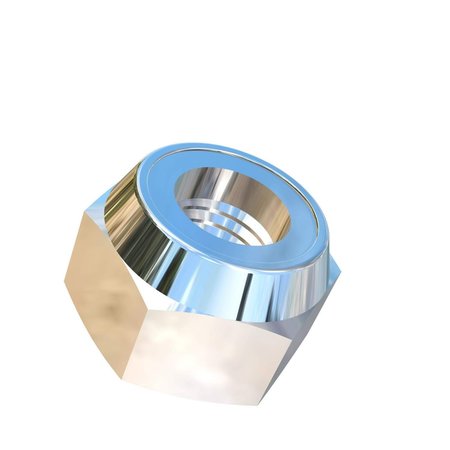 ALLIED TITANIUM Hex Nut, M10-1.25, Titanium, Grade 5 0010174